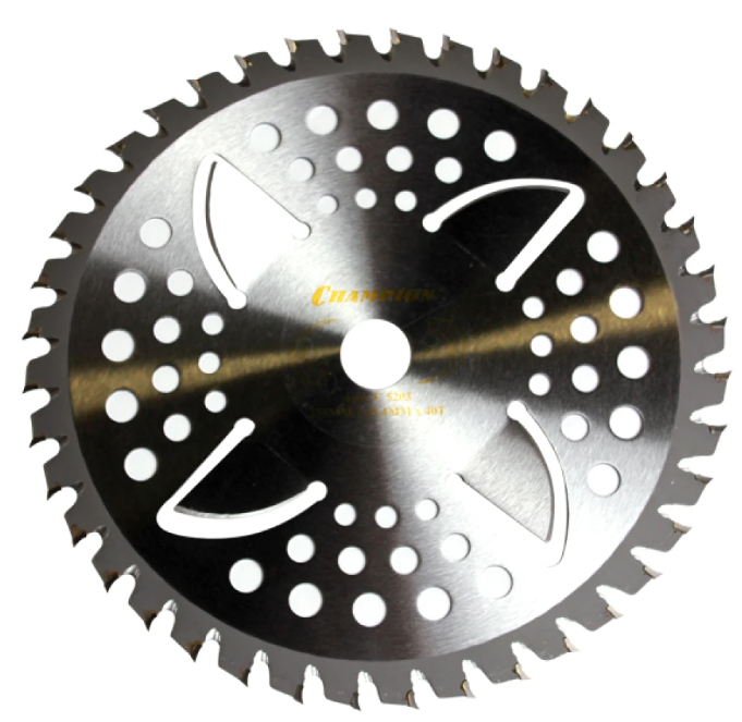 Нож CHAMPION с зубцами из твердого сплава Wind 40/255/25,4 (SRM-330ES/SRM-350ES,4605) C5203