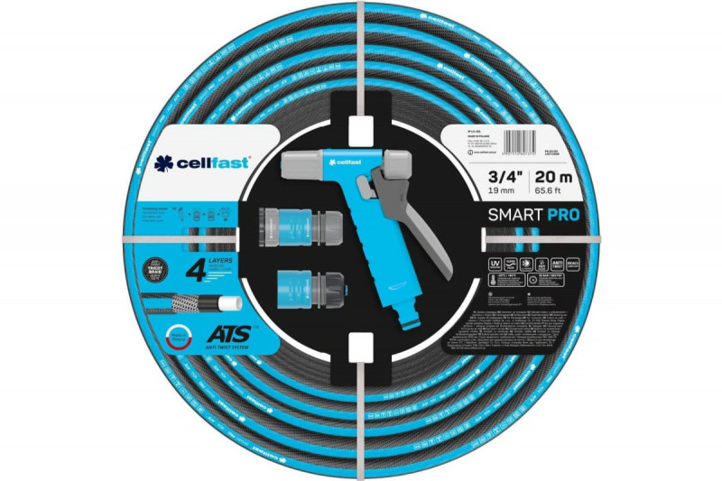 Набор для полива SMART PRO ATS 3/4" 20 m 13-491